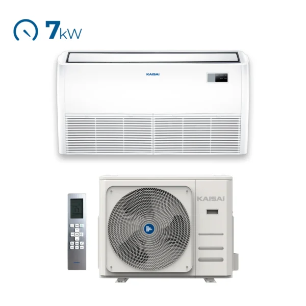 SET podlahová klimatizácia Kaisai 7,0kW KUE-24HRG32X/KOX430-24HFN32X