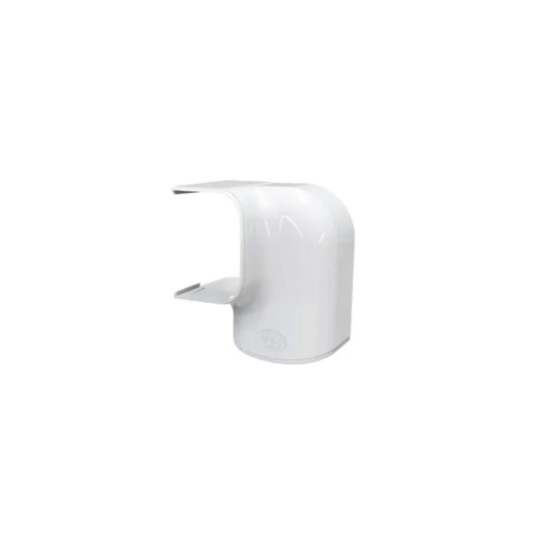 PVC ľavý vertikálny prechod zo steny na stenu 66x48mm MRS62-OPT