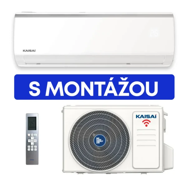 Akciový set klimatizácie Kaisai Fly 3,5kW s montážou od Aircoshop.sk