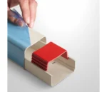 Príchytka k žľabu 80x60mm - artiplastic 0803ST červená pvc 30ks – Obrázok 2