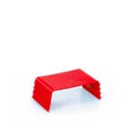 Príchytka k žľabu 80x60mm - artiplastic 0803ST červená pvc 30ks