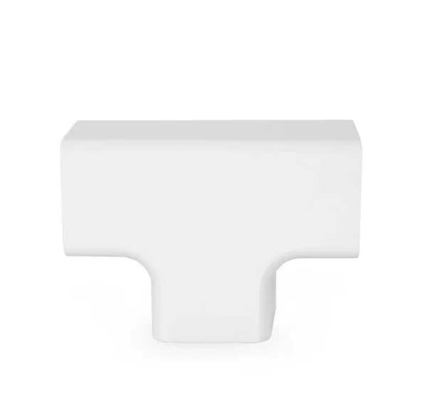 T-kus 80x60mm k žľabu artiplastic 0813DT-W biely pvc 4ks