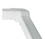 Roh vnútorný 90° k žlabu 80x60mm artiplastic 0815VS-W biely pvc (pravý odskok) 4ks – Obrázok 2